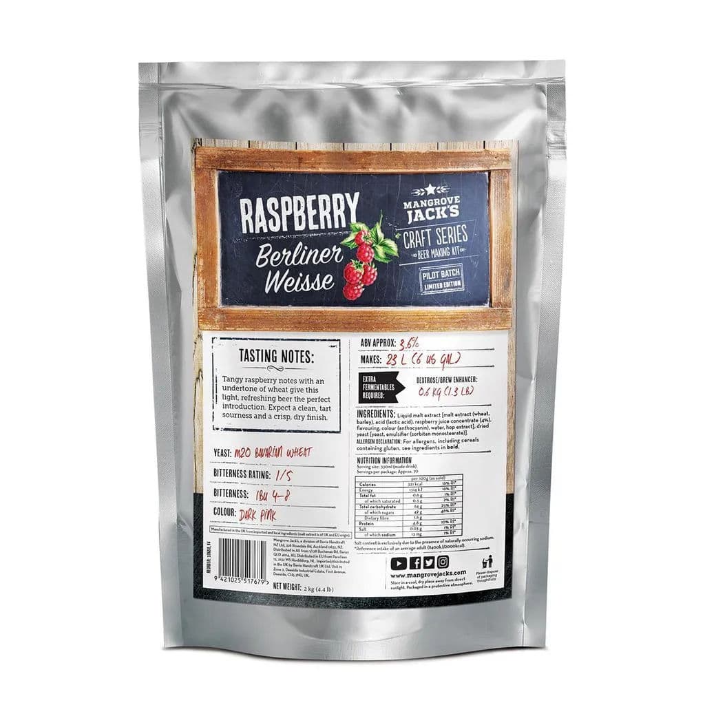 Mangrove Jack's Raspberry Berliner Weisse Пшеничне