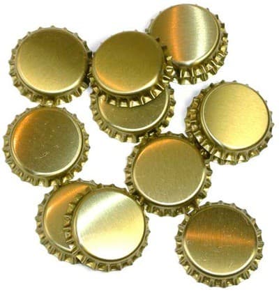 Кроненпробка золота 26мм - 100 шт.