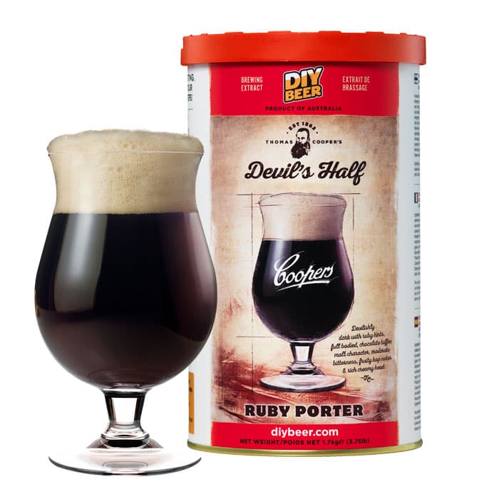 Thomas Coopers Devil's Half Ruby Porter- Темне