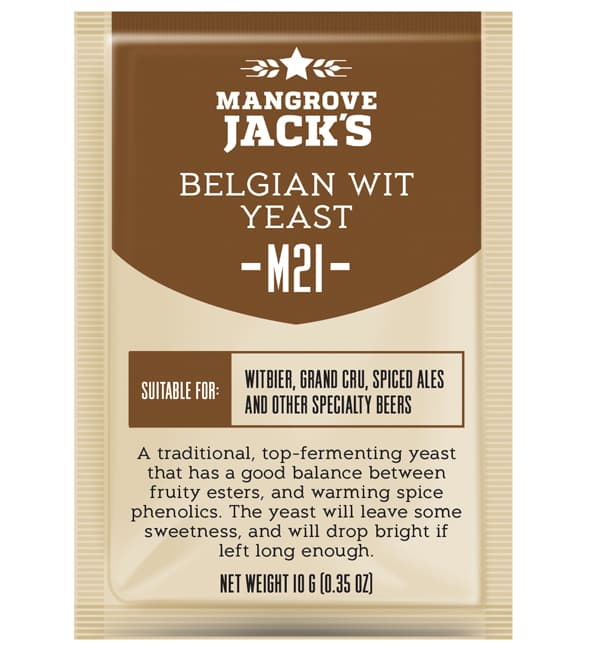 Дріжджі Belgian Wit M21, 10гр