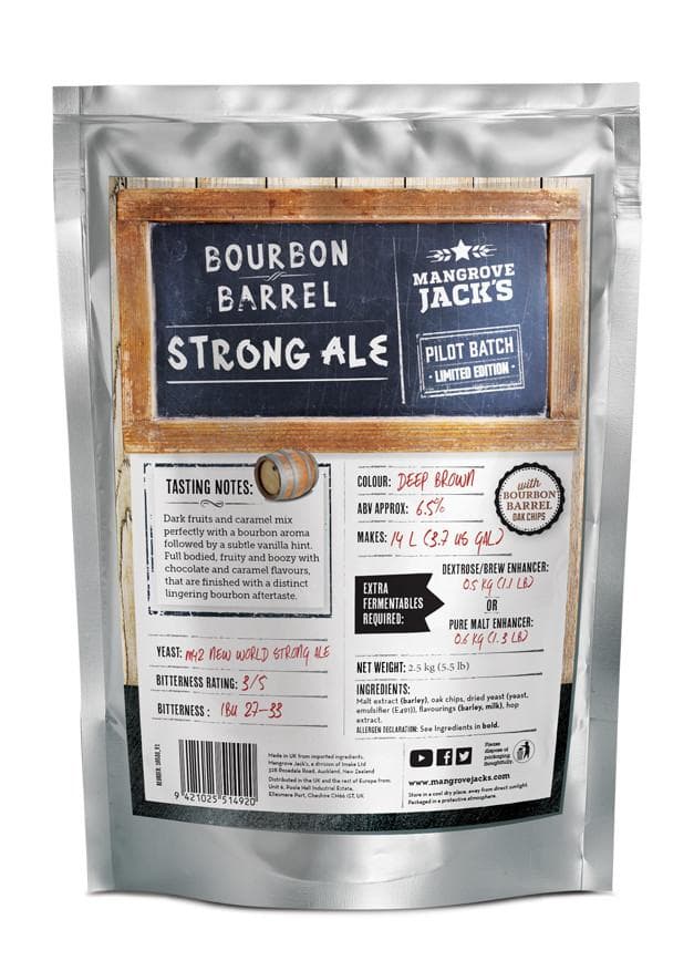 Mangrove Jack's Bourbon Barrel Strong Ale- Темне