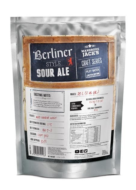 Mangrove Jack's Berliner Style Sour Ale - Светлое