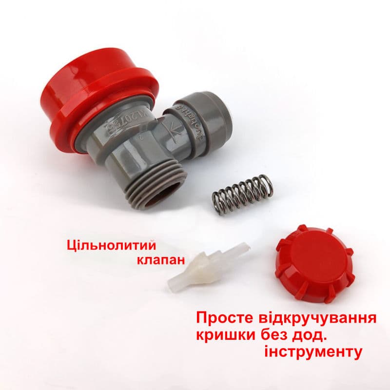 Конектор Ball Lock Duotight Ø 8мм (газ) — фото 3