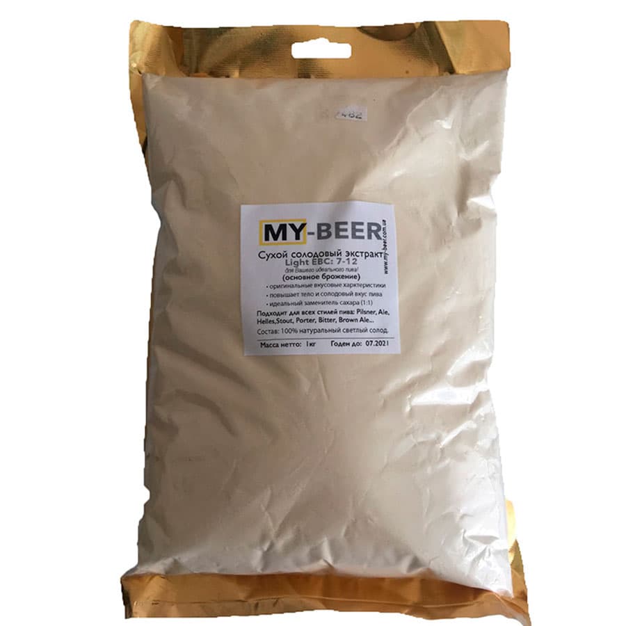Muntons Spray Malt Light (DME) - Сухий світлий екстракт 1кг