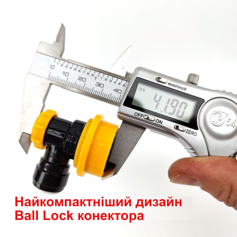 Конектор Ball Lock Duotight Ø 8мм (рідина) — фото 5