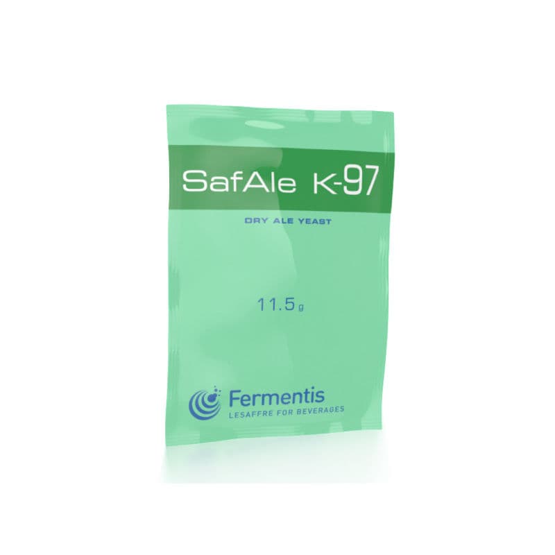 Пивні дріжджі SafAle K-97 у німецькому стилі, 11.5г (оригінал)