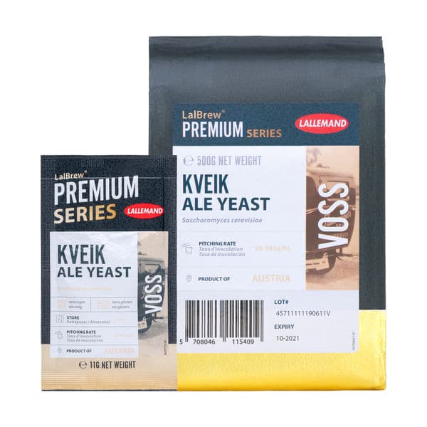 Пивні дріжджі LalBrew® Voss у норвезькому стилі, 11г (оригінал)