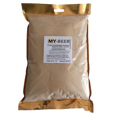 Muntons Spray Malt Medium (DME) - Сухий напівтемний екстракт 1 кг 83174 фото