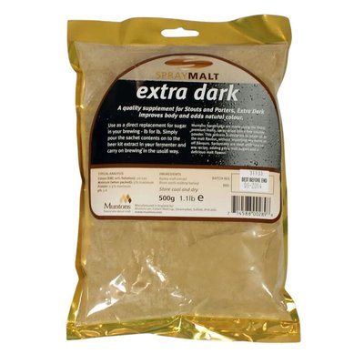 Muntons Spray Malt  Extra Dark (DME) - Сухой экстра темный экстракт 0.5 кг 4066 фото